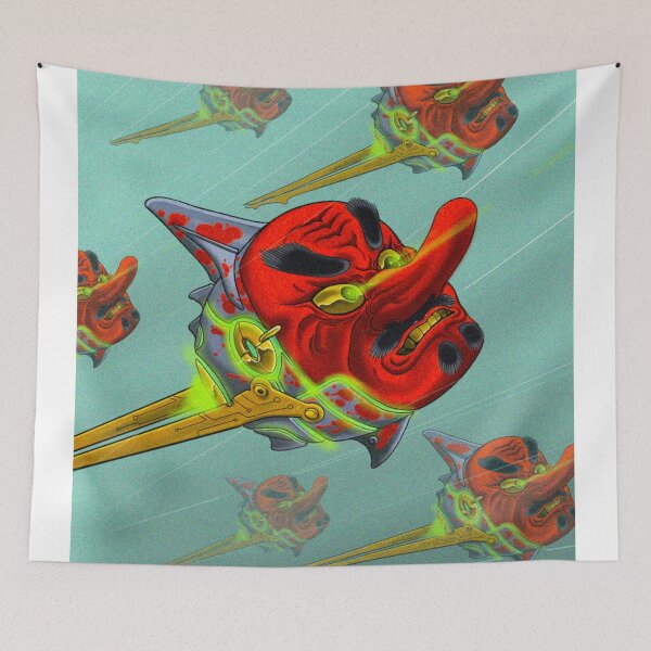 Item preview, Space tengu designed and sold by Jwmtattooer.