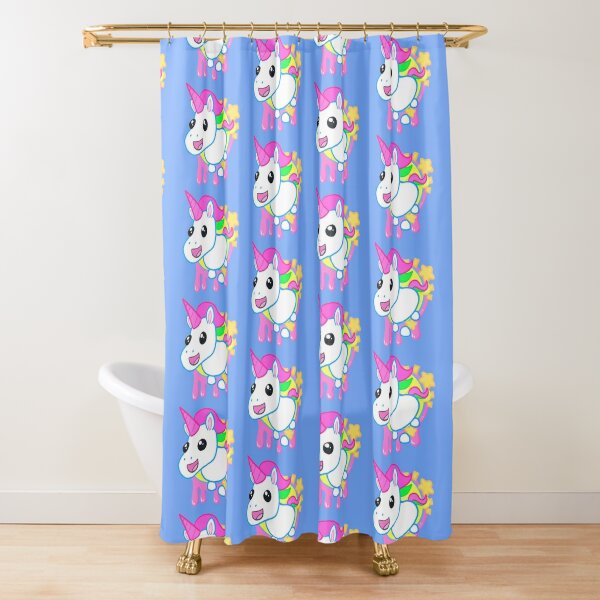 Fashion Famous Roblox Shower Curtains Redbubble - karina playing roblox fashion famous