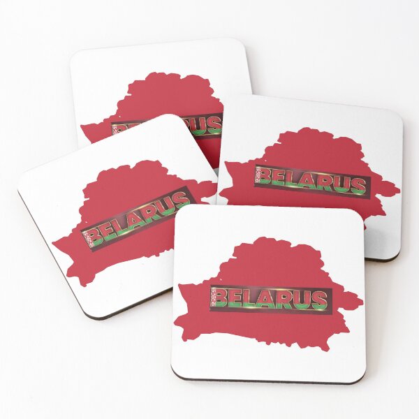 Item preview, Belarus Flag and Red Map designed and sold by Bliss Find And Design.