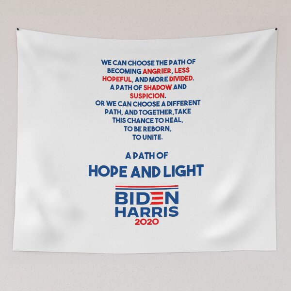 Item preview, Joe Biden DNC speech path of hope and light designed and sold by thehollowpoint.