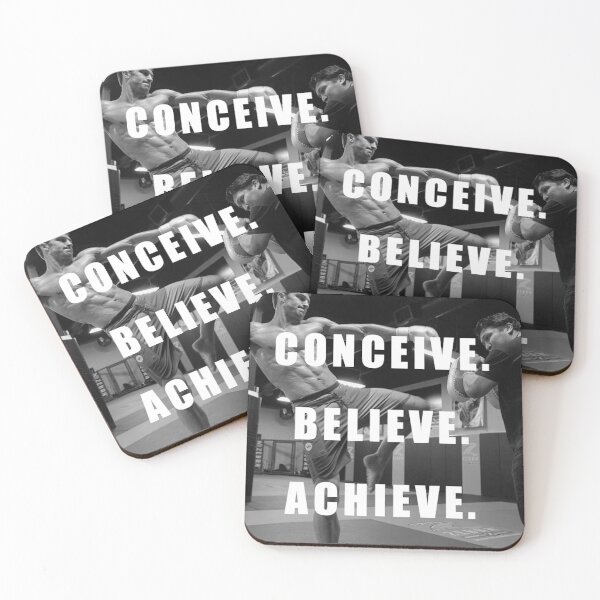 Item preview, concieve belive achieve designed and sold by brusslesprouts.