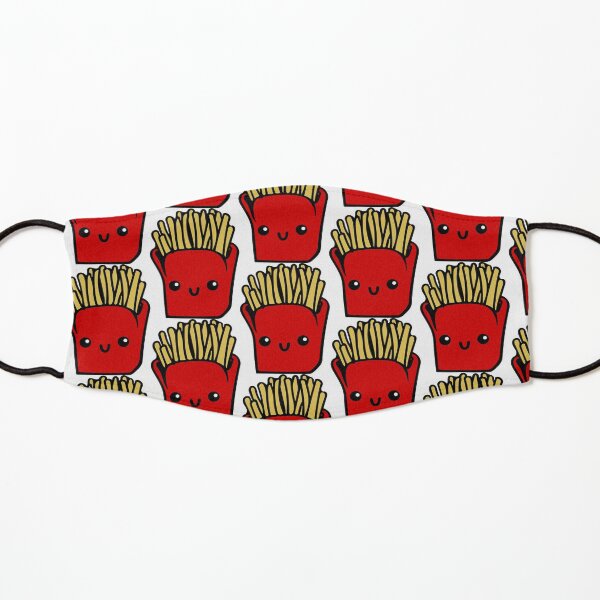 FRENCH FRIES, FRY GUY, FRENCH FRIES FAN ART Kids Mask