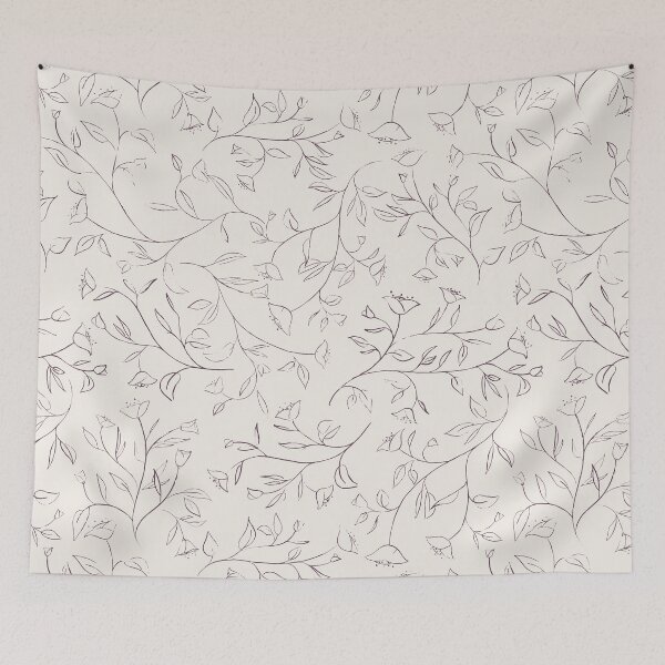 Item preview, Trailing Rosettes in Pink designed and sold by Elizabeth Boverie.