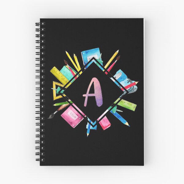 Item preview, Back To School Personalized Monogram Letter A designed and sold by MysticMagpie.