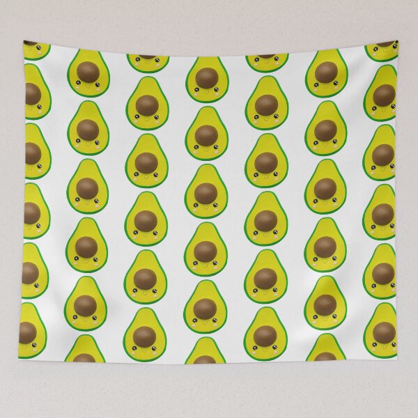 Item preview, Cute Avocado Mask designed and sold by sillyaprons.