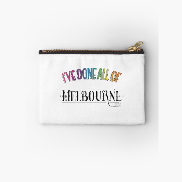 Item preview, He hecho todo Melbourne (Negro sobre blanco) designed and sold by ampheebian.