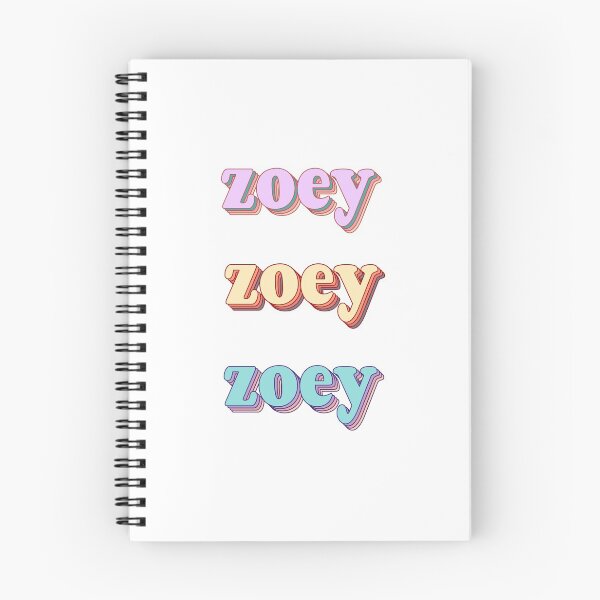 Artikelvorschau, Zoey Word Art entworfen und verkauft von Arexus.