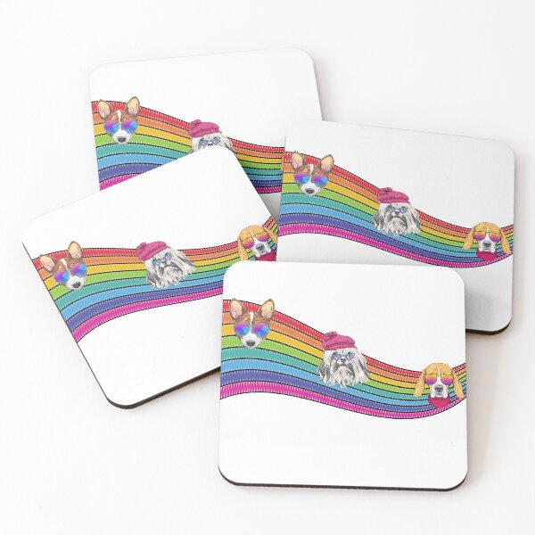 Artikelvorschau, Regenbogen und Hunde entworfen und verkauft von J95doe.