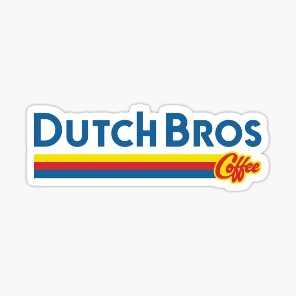 Dutch Bros Coffee Design Sticker