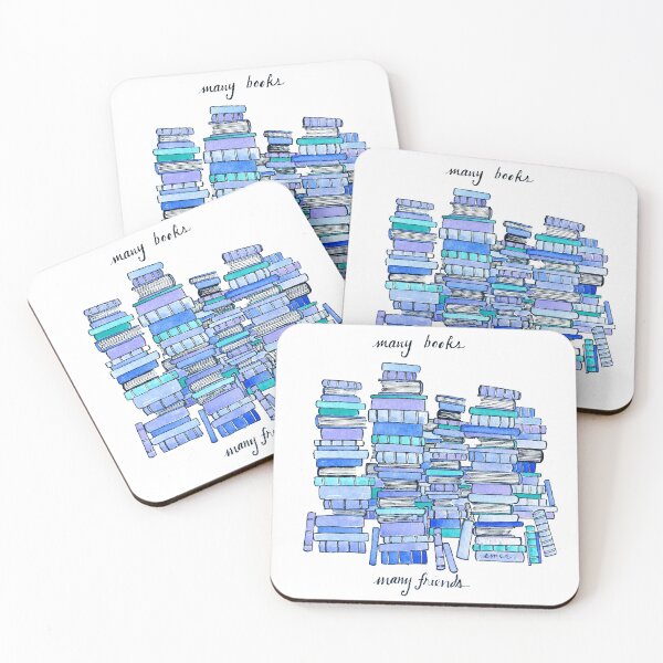 Item preview, Many Books, Many Friends designed and sold by Emma Mildred Cowell.
