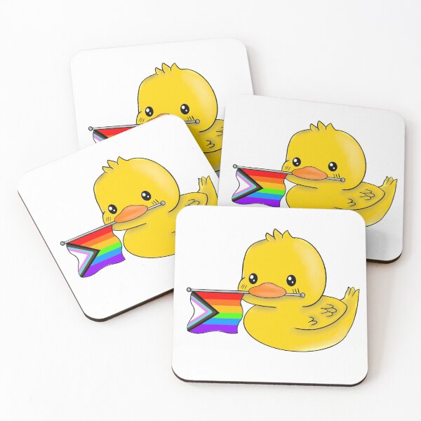 Item preview, progress flag duck  designed and sold by RuthlesRuth.