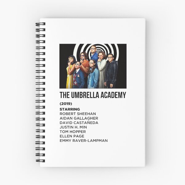 Item preview, THE UMBRELLA ACADEMY STARRING designed and sold by localfandoms.