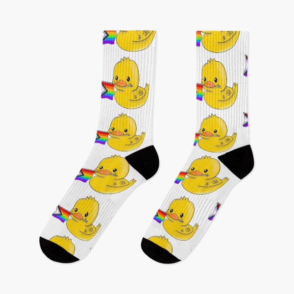 Item preview, progress flag duck  designed and sold by RuthlesRuth.