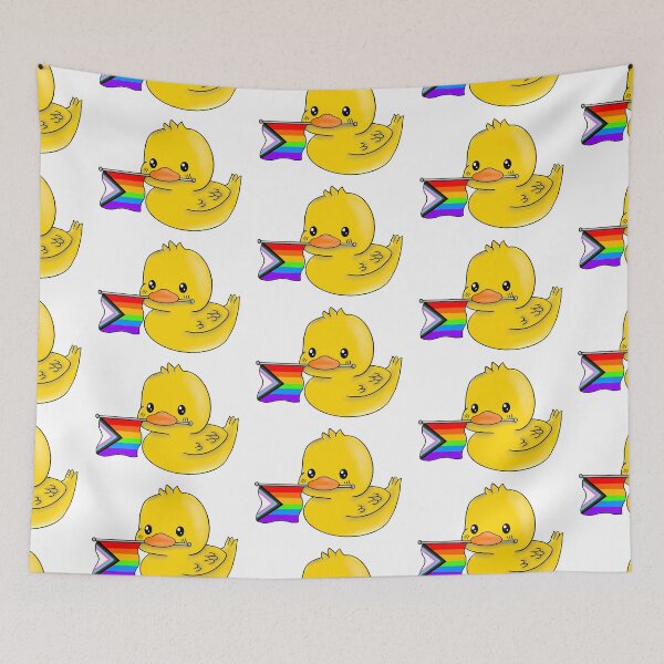 Item preview, progress flag duck  designed and sold by RuthlesRuth.