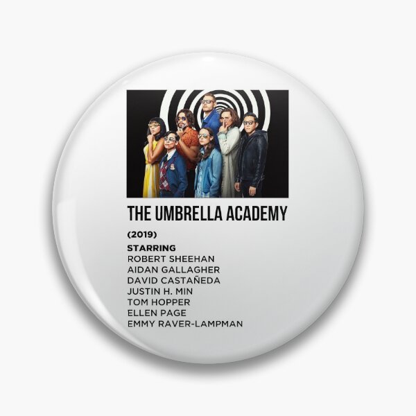 Item preview, THE UMBRELLA ACADEMY STARRING designed and sold by localfandoms.