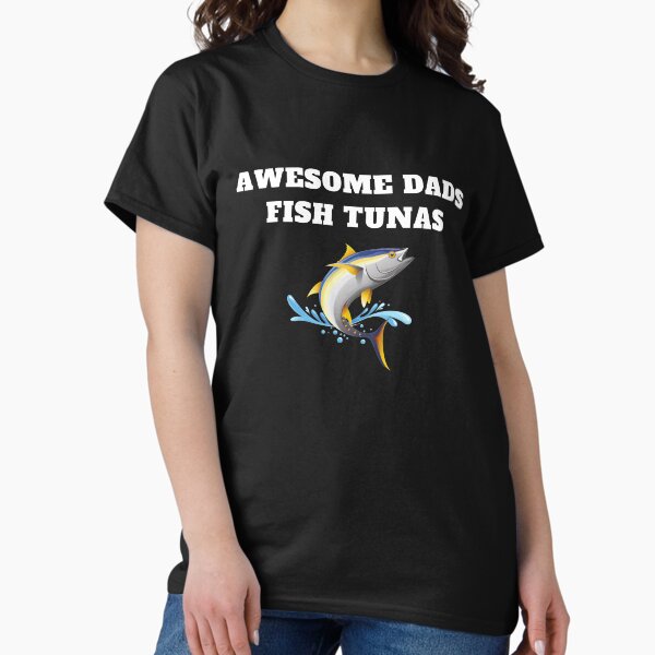 Vista previa del artículo con la obra «Papá impresionante pescado atún pescador», diseñado y vendido por Jeangel97.