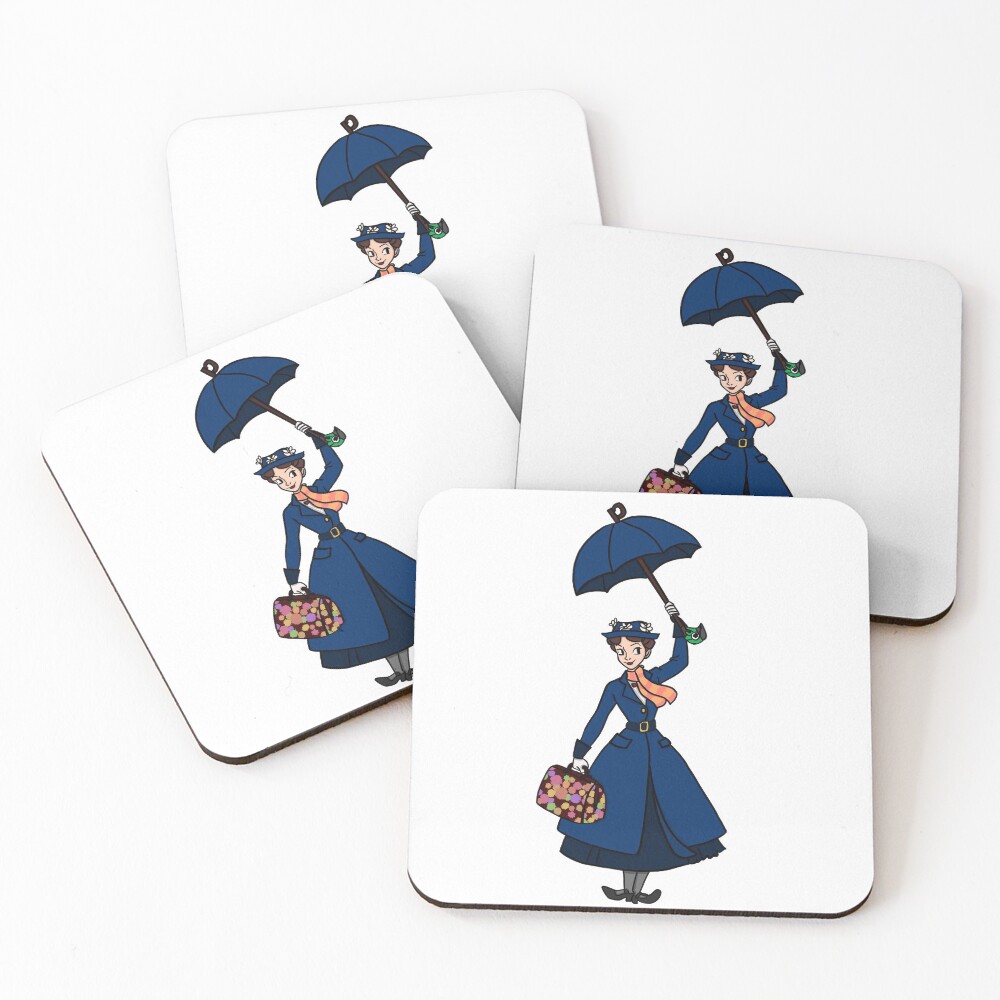 Item preview, Coasters (Set of 4) designed and sold by onceuponasketch.