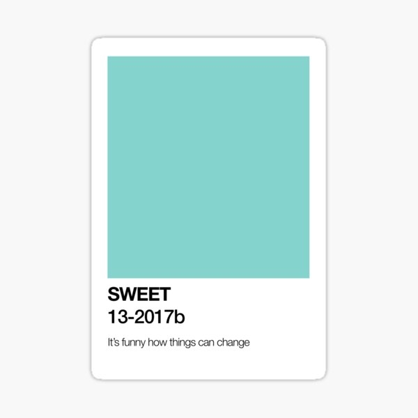 Item preview, SWEET pantone designed and sold by thecolorofmars.
