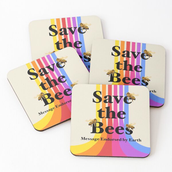 Item preview, SAVE THE BEES  designed and sold by Glossypop.