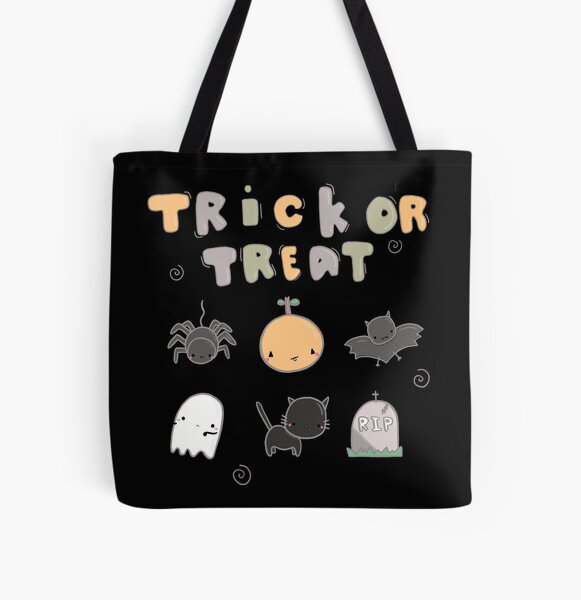 Halloween Trick or Treat All Over Print Tote Bag