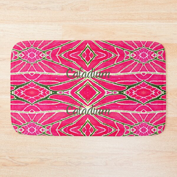 Item preview, Pink Caladium leaf pattern designed and sold by FunWithFoliage.