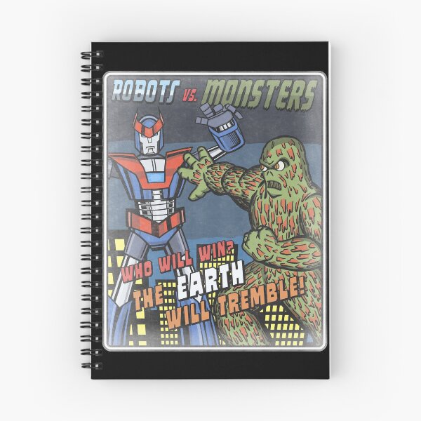 Item preview, Robots vs. Monsters designed and sold by Mike’s Refrigerator.
