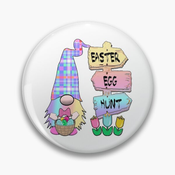Item preview, Easter Egg Hunt Gnome Pastel plaid hat Spring Bunny Ears Rabbit Cute designed and sold by funnytshirtemp.