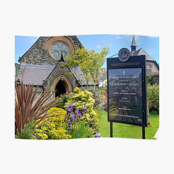 St. Augustine's Church in Derry, Ireland Poster