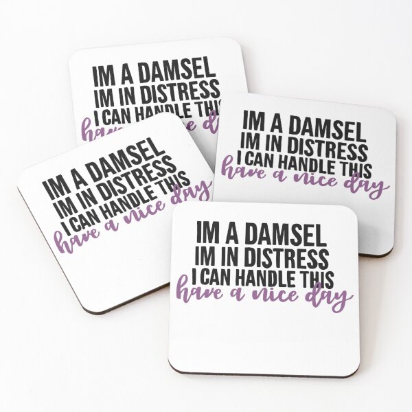 Item preview, I’m A Damsel designed and sold by Mary McDonald.