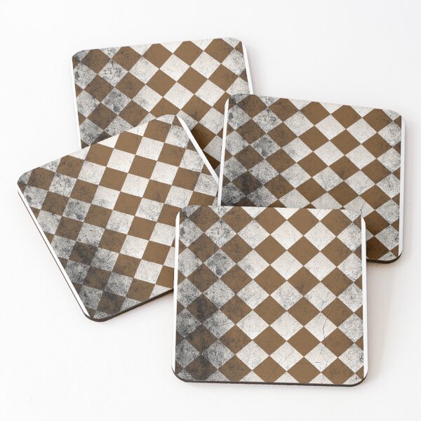 Item preview, Brown and White Checkered  designed and sold by Birdtheman12345.