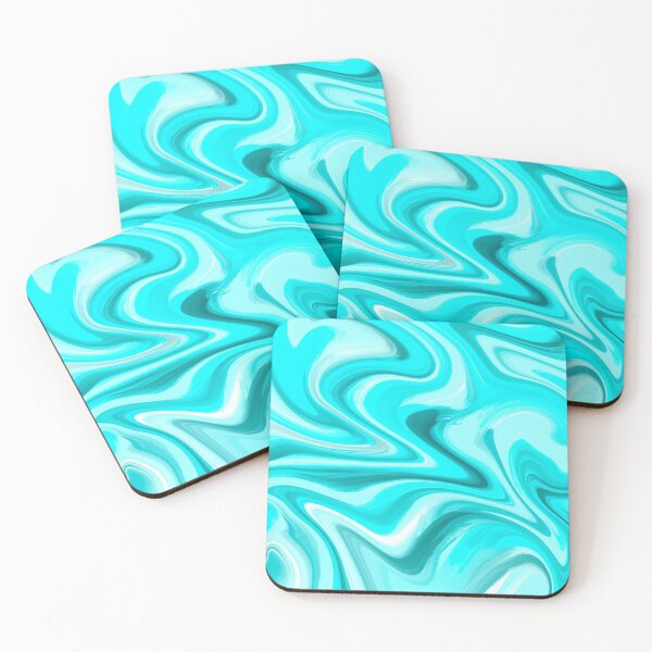 Item preview,  Marbled Aqua designed and sold by Lady-Lilac.