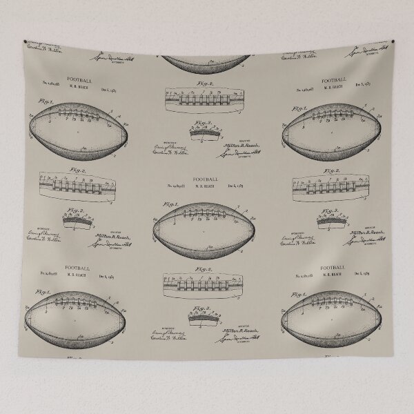 Item preview, Patent Blueprint 1939 American Football designed and sold by MadebyDesign.
