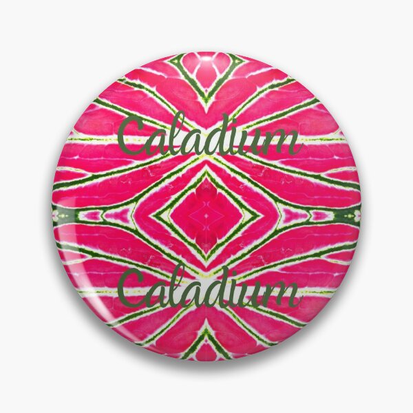 Item preview, Pink Caladium leaf pattern designed and sold by FunWithFoliage.