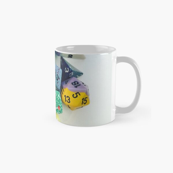 Pile of Dice by Jen Thorpe Classic Mug