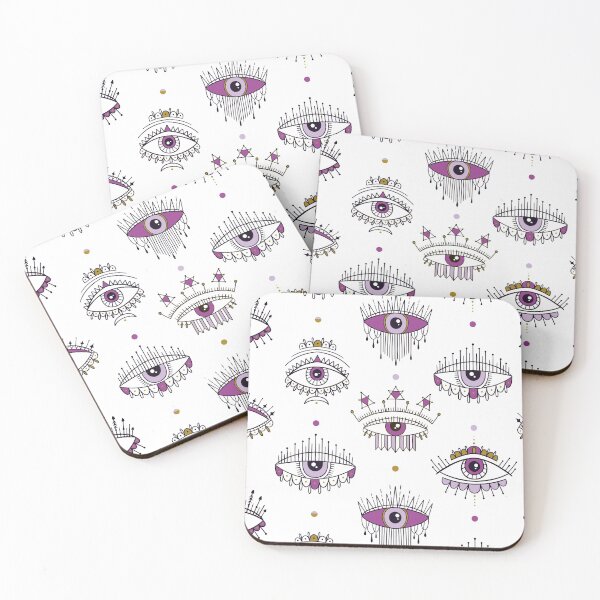 Item preview, Purple Mystic Evil Eye designed and sold by karspaul.