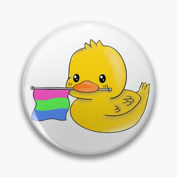 Item preview, polysexual duck designed and sold by RuthlesRuth.