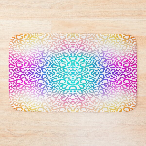 Item preview, Psychedelic Rainbow Bright Leopard designed and sold by karspaul.