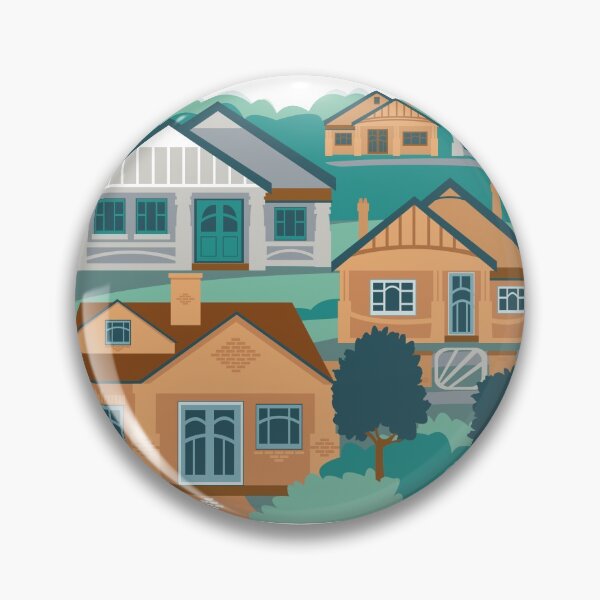 Item preview, Suburban Bungalows designed and sold by Julia Marshall Felix.