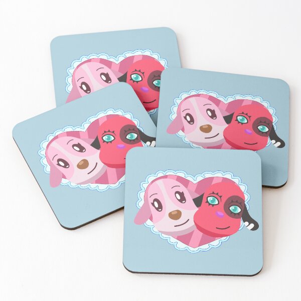 Item preview, Animal Crossing Cookie and Cherry Heart designed and sold by demonstories.