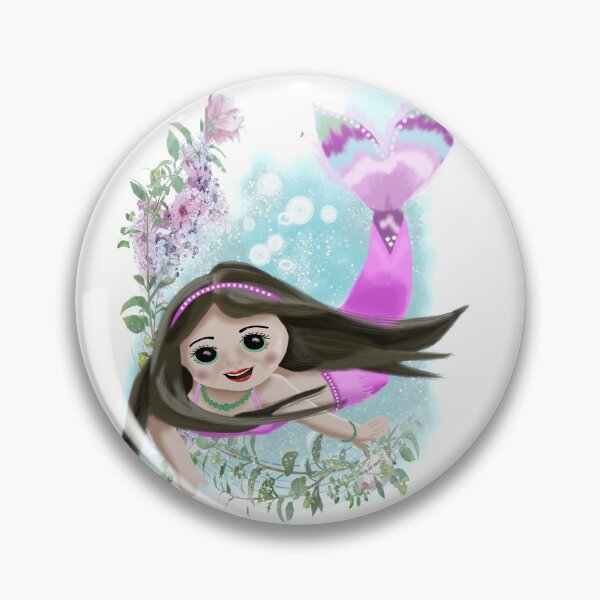 Item preview, Mermaid illustration designed and sold by ArtBySatuM.