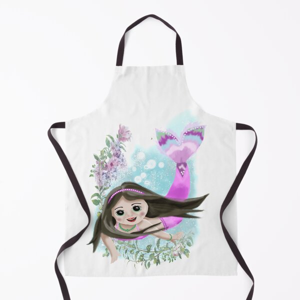 Item preview, Mermaid illustration designed and sold by ArtBySatuM.