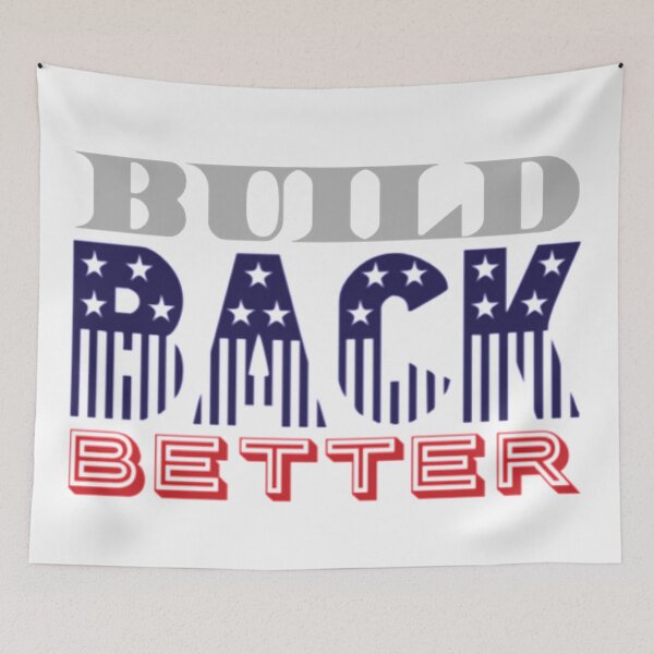 Item preview, Build Back Better - Biden Harris Inauguration designed and sold by PupnkittyMania ⭐⭐⭐⭐⭐.