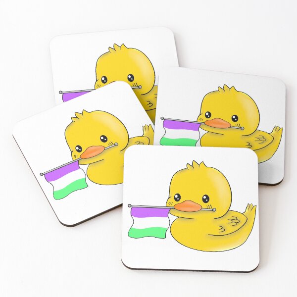 Item preview, Genderqueer duck designed and sold by RuthlesRuth.