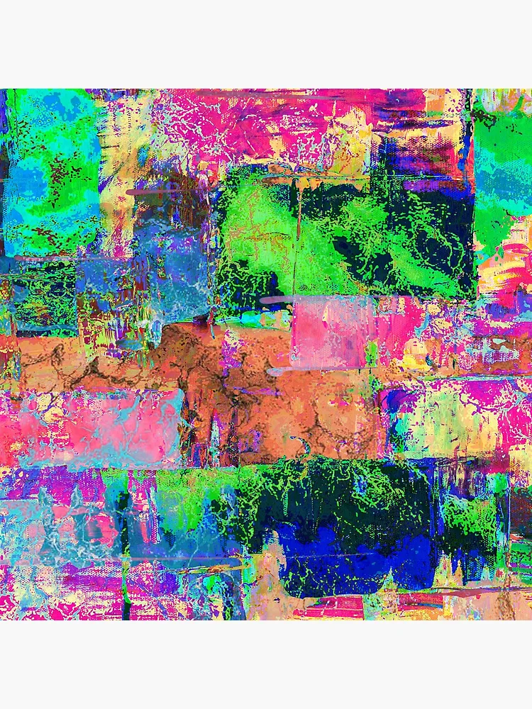 Thumbnail 4 of 4, Clock, Abstract Paint designed and sold by sschaerer.
