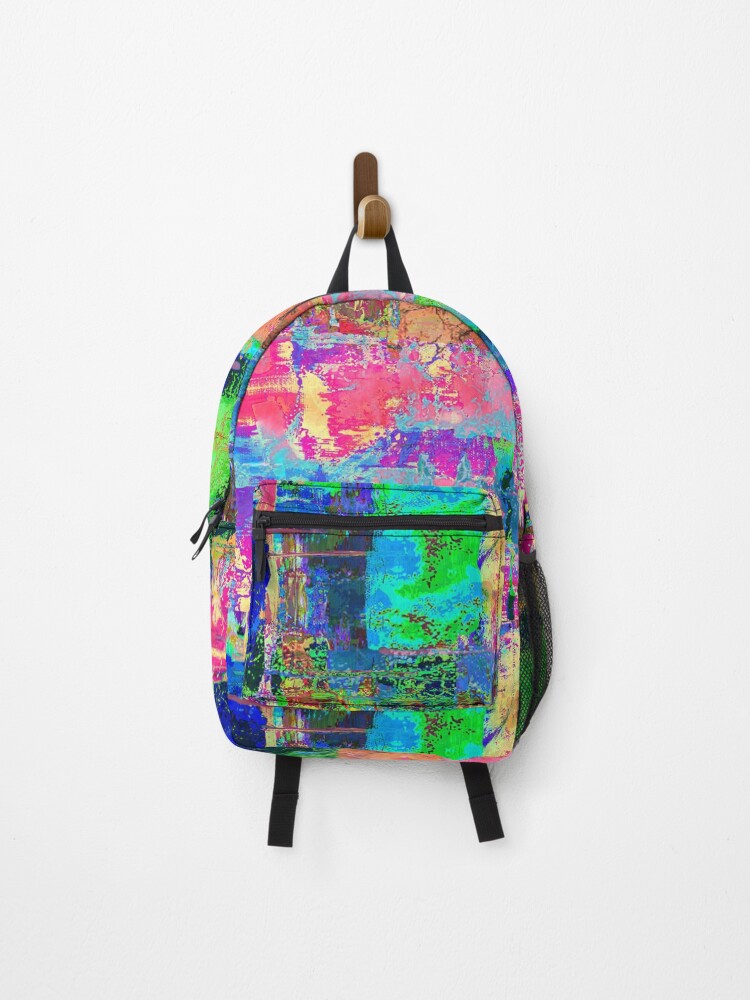 Thumbnail 1 of 3, Backpack, Abstract Paint designed and sold by sschaerer.