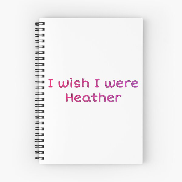 Item preview, I wish I were Heather designed and sold by Jonathan Dessins.