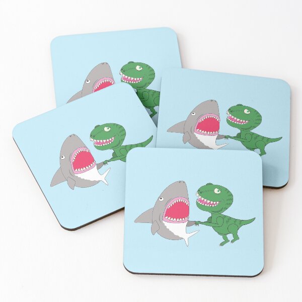 Item preview, Shark and Dino from https://www.youtube.com/user/HeySamGraham designed and sold by nagimart.