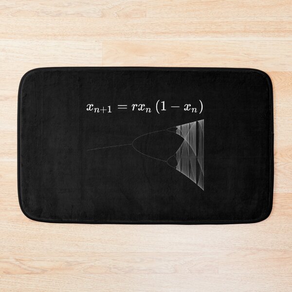 Item preview, White Logistic Map Formula  designed and sold by Rupert Russell.