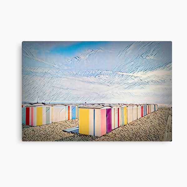 Item preview, Beach Huts,Le Havre, France designed and sold by Marlene Watson-Hall.