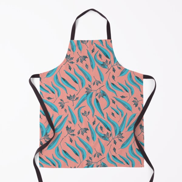 Item preview, Eucalyptus Leaves - Blue and Peach Palette designed and sold by Sketchbook Designs.